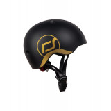 Scoot & Ride 可調校兒童LED閃燈頭盔 - XXS-S黑金 | 香港行貨 - XXS-S黑金