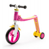 Scoot & Ride Highwaybaby 2合1三輪平衡滑步車 - 粉紅黃色 | 適合1歲以上兒童 | 香港行貨 - 粉紅黃色