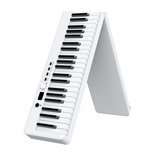 INNOIO 88鍵便攜摺疊立體聲電子琴 | 雙鍵盤 | MIDI編曲 - 白色