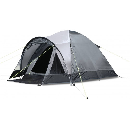 Dometic kampa Brighton 4 支架式雙層4人露營帳篷 - 灰色 | Dynaflex玻璃纖維杆 | 防水防潮