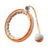 FED 智能呼啦圈 - 橙白 | 數據自由切換 |金鋼輪軸無阻力 | 不會掉的呼啦圈
