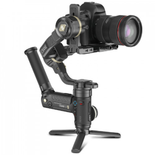 Zhiyun Zhiyun Crane 3S 攝影穩定器 | 大相機支持 | 可拆卸式手柄 | 穩定器雲台 | 香港行貨