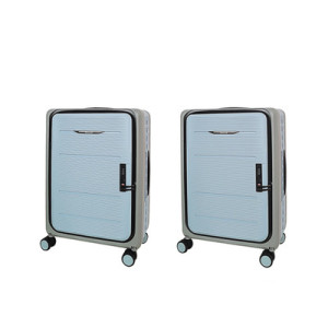 Bubule 20寸可摺疊行李箱 - 天藍色 | 5秒摺展 | 釋放空間 | 時尚配色