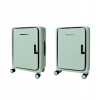 Bubule 24寸可摺疊行李箱 - 湖水綠色| 5秒摺展 | 釋放空間 | 時尚配色