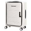 Bubule 20寸可摺疊行李箱 - 白色 | 5秒摺展 | 釋放空間 | 時尚配色