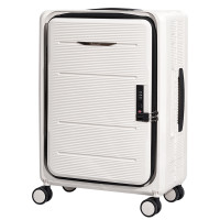 Bubule 24寸可摺疊行李箱 - 白色| 5秒摺展 | 釋放空間 | 時尚配色
