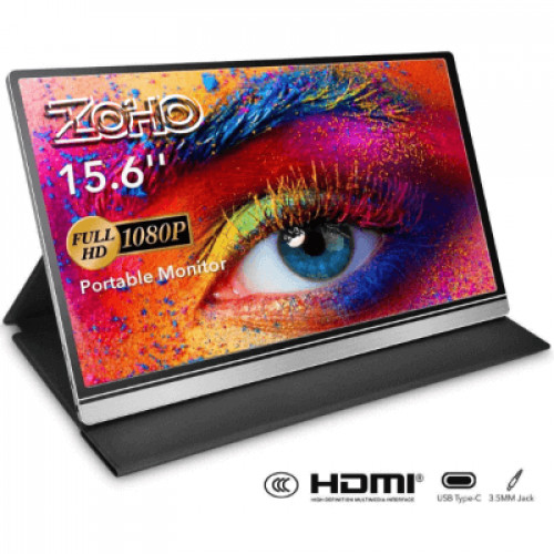 Zoho Z15PV2 15.6寸 全高清可攜式顯示器 | Type C 手機支援 | 香港行貨 - 標準