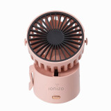 Ionizo 超迷你便攜式百變小風扇 粉紅色 香港行貨 | 三段風力 | 靈活多變 - 粉紅色