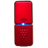 Ionion MX 隨身空氣清淨機 紅色 | 每秒69萬負離子 | 去除99.9% PM2.5 | 耐用電池 | 極致輕量 - 紅色