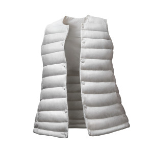 Flexwarm 飛樂思三區發熱電熱背心 - 女款白色S碼(產品不包括電池需另購) | 3段溫度切換 | 3位置發熱保溫 | 香港行貨