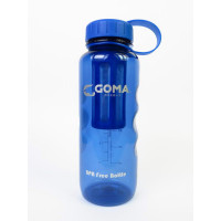 GOMA - GWB650-TEA_N 650ml多元碳水樽連茶格 - 藍色 - 藍色