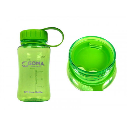 GOMA - GWB350GN 350ml多元碳水樽 - 綠色 - 綠色