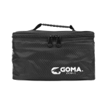 GOMA M60781 可摺尼龍磁掛小乒乓盒 (約裝72球 - 不含乒乓球) - 黑色