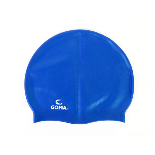 GOMA - GS1905-N SILICONE 防黏髮泳帽 - 藍色 - 藍色