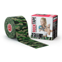 RockTape - R21608 標準肌內效貼布 (5cm x 5m) - 迷彩綠色 | tape帶 | 運動貼布 - 迷彩綠色