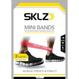 SKLZ - Z0500 Mini Bands 迷你阻力帶(一套3條) | 三條不同阻力