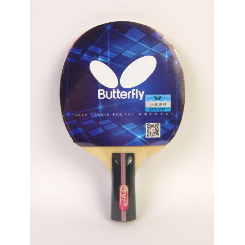 Butterfly - TBC302P 3系列直拍雙面反膠乒乓球拍 | 初學者適用 - 直拍