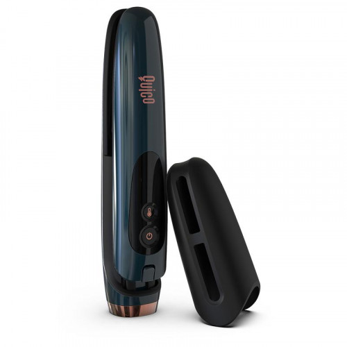 QUICO 無線充電直髮器 (HC101-SB) - 寶石藍 | 15s快速預熱 | 無線USB充電 | 3檔溫度設計 | 香港行貨 - 寶石藍