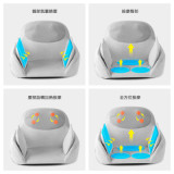 OneTwoFit OT297 腰臀熱敷按摩坐墊 | 3D氣囊 | 模擬人手按摩 | 香港行貨