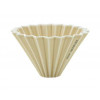 Origami 咖啡摺紙濾杯 (Small) - 啞光米 | 簡約優雅 | 高導熱性