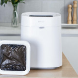 Townew 拓牛T Air智能垃圾桶 - 陶瓷白 | 自動打包 | 智能換袋 | 開口設計