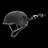 Smart4u 城市輕騎智能閃頭盔 - 黑色 | 自動光感 | 剎車警示 | 自動關機