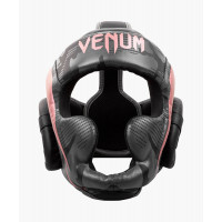 Venum Elite 護頭拳擊頭盔 - 黑粉配色 | 三重密度泡沫 | 全方位保護 | 頭腦清醒 | 超輕量