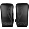 Venum Giant 腿靶踢墊 - 黑色 (一對) | 軟墊帶 | 前臂支撐 | 多層吸收