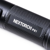 Nextorch P81 2600流明高亮手電筒 香港行貨 | 3段亮度 | 雙側開關 | 電量提醒