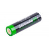Nextorch USB直充18650電池 香港行貨 | 3,400mAh | 循環逾500次 | 三重電路防護