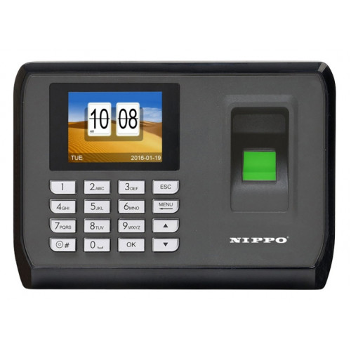 NIPPO TA-128 實時考勤管理系統 香港行貨 | 支援2000名使用者 | 指紋記錄 | 獨立運作