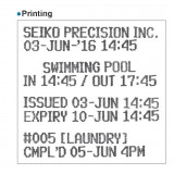 日本 SEIKO 精工 TP-50 文件收發機 | 點陣式列印 | 入一行印兩行 | 4個格式記憶