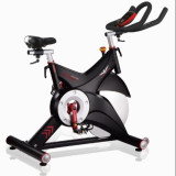 輕商用級健身車  | 25KG雙向飛輪 150KG大承重 室內競速騎行 心率監測 藍牙APP 動感單車 皮帶驅動 可調節阻力 超靜音 豪華家用健身單車