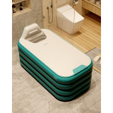 無線智能充氣浴缸 - 1.6米綠色(附送無線充氣泵)  | 智能充氣 | 摺疊收納 | 多種安全保護