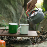 NatureHike 戶外1.6L鋁合金水壺 (NH21CJ007) - 1.6L大款 | 耐高溫茶壺 | 野外水煲 | 戶外咖啡壺 - 1.6L