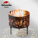 NatureHike FH04戶外焚火圓台 (NH21JJ102) | 取暖焚火架 | 野炊工具