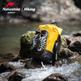 NatureHike 40L外掛乾濕分離防水背包 - 卡其色 (NH21FSB04) | IPX6全防水 | 不含涉水鞋 - 40L 卡其色
