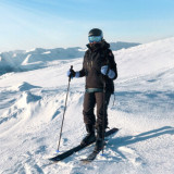 NatureHike GL12羽絨加厚三指滑雪手套 - 藍色M碼 (NH21FS082) | 防水防寒 | 3M暖絨 - 藍色M碼