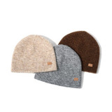 NatureHike 單層保暖羊毛針織帽 - 卡其色 (NH21FS551) | 護耳運動帽 - 卡其色