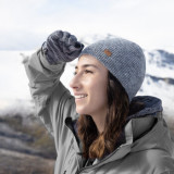 NatureHike 單層保暖羊毛針織帽 - 卡其色 (NH21FS551) | 護耳運動帽 - 卡其色