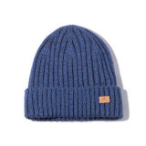 NatureHike 反光加厚混織針織帽 - 藍色 (NH21FS552) | 夜間反光 | 內部加絨 - 藍色