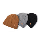 NatureHike 羊毛針織帽 - 黑色 (NH21FS553) | 護耳運動帽 - 黑色