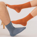 Naturehike Merino 保暖薄款羊毛短襪 - 藍灰/棕褐L碼 (2對裝) (NH21WZ002) | 滑雪襪 - 藍灰/棕褐L碼短襪