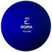 GOMA RS30G 室內包膠鉛球 - 120mm直徑 | 室內場適用 | 低彈性