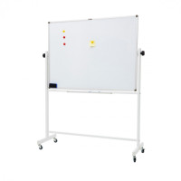 M&G 晨光文具 - 標準H型白板 (900x1200mm) ADBN-6405| 剎車膠輪 | 可調高度 - 900x1200mm