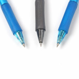 M&G 晨光文具 - 按動式0.5mm可擦啫喱筆 - 晶藍(12支裝) - 晶藍色