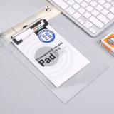 M&G 晨光文具 - A5 豎式透明墊板夾 顏色隨機(3件裝)