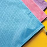 M&G 晨光文具 - A4 球紋防水拉鏈袋 顏色隨機(3件裝)