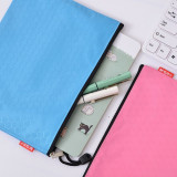 M&G 晨光文具 - A4 球紋防水拉鏈袋 顏色隨機(3件裝)