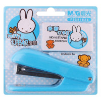 M&G 晨光文具 - Miffy 90x45mm卡裝釘書機 #10 | 釘紙厚度10P/80g